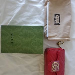 Gucci GG Marmont Leather Super Mini Bag
